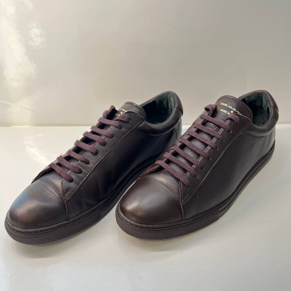 ZESPA Aix-en-Provence Men’s Leather Sneakers  - EU 44 / US 11